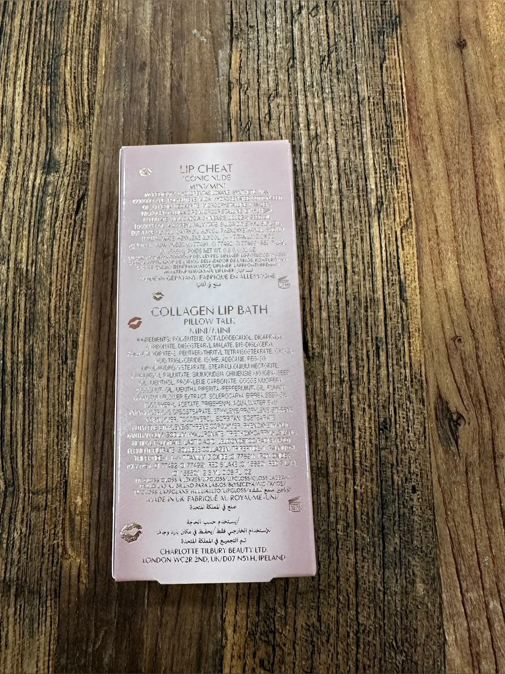 Charlotte Tilbury Glossy Nude Pink Lip Duo - Nude Pink